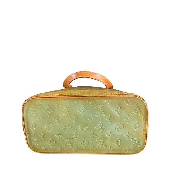 LOUIS VUITTON Monogram Green Vernis Houston Tote - Picture 8 of 13